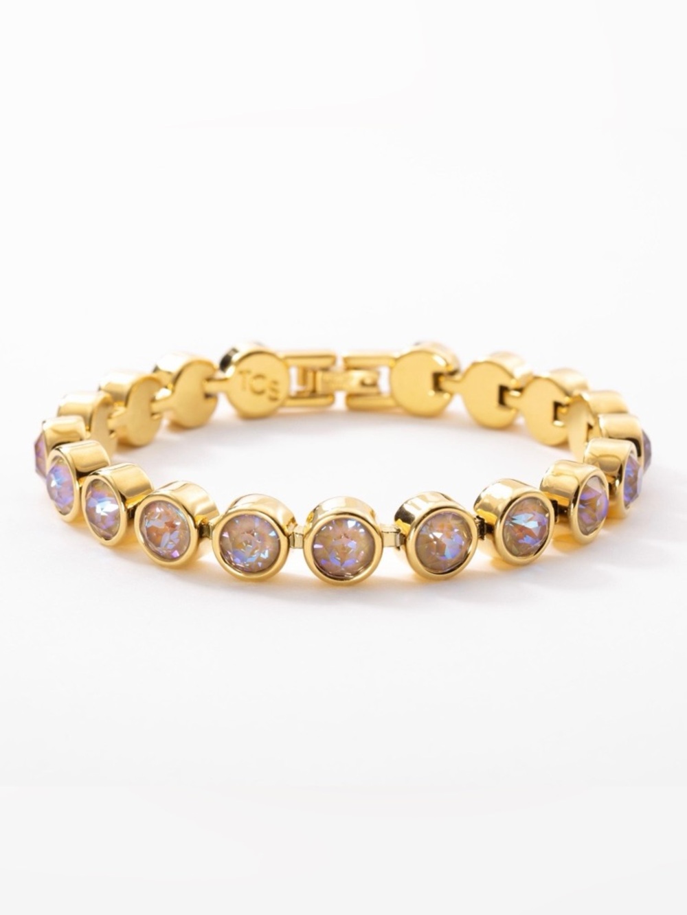 Swarovski’s Touchstone Crystal Golden Cappuccino Ice Bracelet